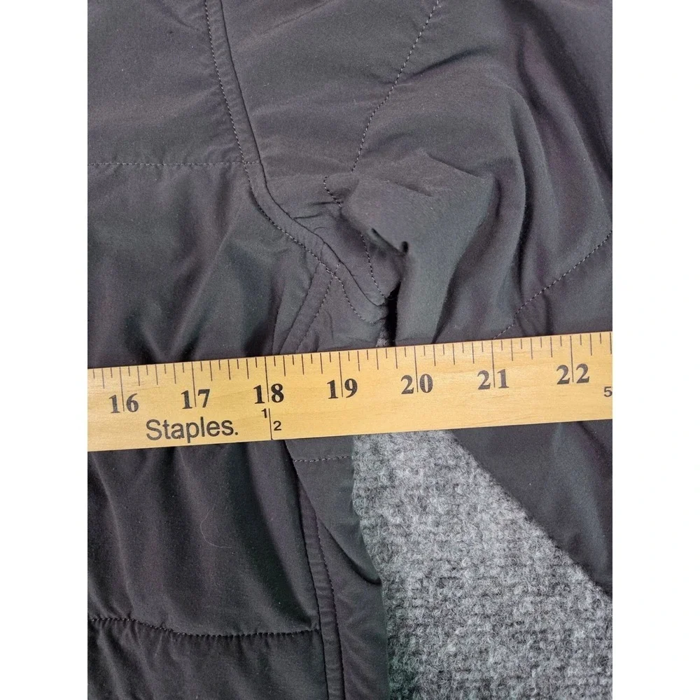 The North Face Mountain Sweatshirt Pullover‎ Mens S Gray Snap Neck NF0A3MFF